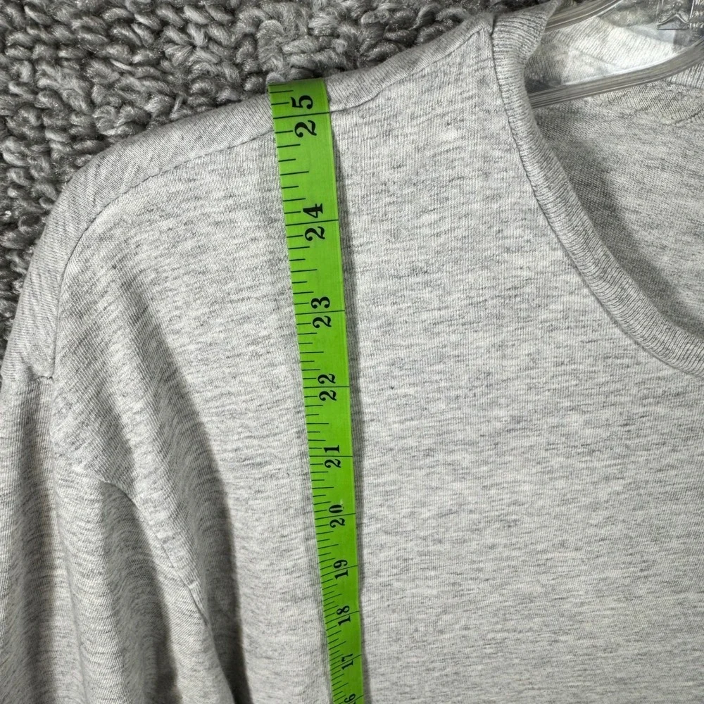 Polo Ralph Lauren Jersey Long‎ Sleeve Tee Gray Pony Casual Pullover Shirt Mens L